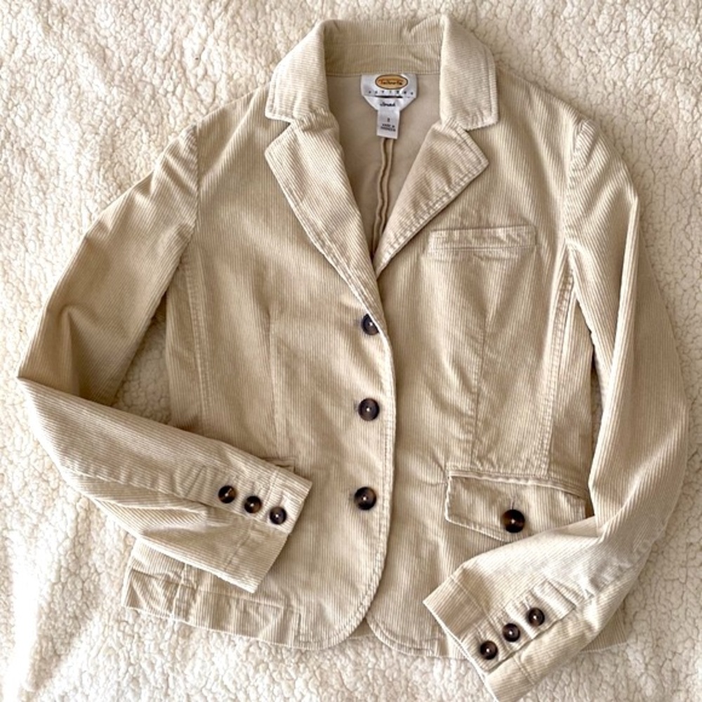 Talbots corduroy blazer